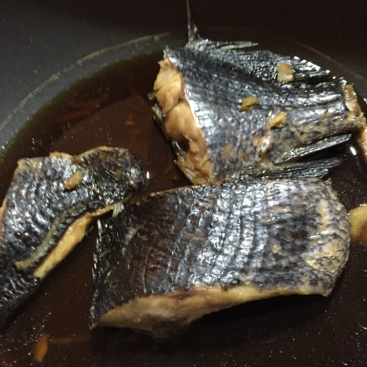 魚の煮付け 今回はグレ